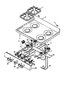 Open Burner-See Note For Specific Models Covered (Snk26aa0 / P1142988nw) (Snk26aa5 / P1142988nl) (Snk26cb0 / P1142989nw) (Snk26cb5 / P1142989nl) (Snk26fs0 / P1142990nw) (Snp26aa0 / P1142991nw) (Snp26aa0 / P1143505nw) (Snp26aa5 / P1142991nl) (Snp26ah0 / P1143160nw) (Snp26ah parts for Amana Gas Range SNK26CB5/P1142989NL from AppliancePartsPros.com