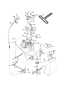 Mower Deck parts for Southern States Front-Engine Lawn Tractor SO15538LT from AppliancePartsPros.com