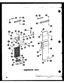 Evaporator Parts (Sr25w / P60340-75W) (Sr25w-C / P60340-75Wc) (Sr25w-Ag / P60340-75Wg) (Sr25w-A / P60340-75Wa) (Sd25w-C / P60340-76Wc) (Sd25w-A / P60340-76Wa) (Sd25w / P60340-76W) (Sd25w-Ag / P60340-76Wg) (Sr22w-C / P60340-72Wc) (Sr22w-A / P60340-72Wa) (Sr22w / P60340-72W) (Sr parts for Amana Side-By-Side Refrigerator SP17W-A-P60340-66WA from AppliancePartsPros.com