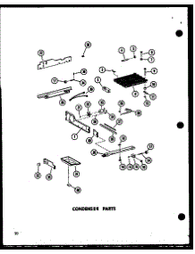 Condenser Parts (Sr25w-C / P73320-17Wc) (Sr25w-A / P73320-17Wa) (Sr25w-Ag / P73320-17Wg) (Sr25w / P73320-17W) (Sr25w-L / P73320-17Wl) (Sd25w-C / P73320-18Wc) (Sd25w / P73320-18W) (Sd25w-A / P73320-18Wa) (Sd25w-L / P73320-18Wl) (Sd25w-Ag / P73320-18Wg) (Sr22w-C / P73320-20Wc) ( parts for Amana Side-By-Side Refrigerator SP17W-A-P60350-53WA from AppliancePartsPros.com