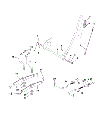 Mower Lift parts for Southern States Front-Engine Lawn Tractor SP185H42YT from AppliancePartsPros.com