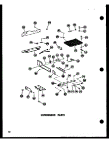 Condensor Parts parts for Amana Side-By-Side Refrigerator SP19N-P60230-4W from AppliancePartsPros.com