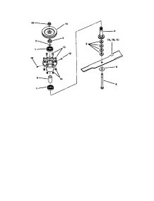 Cutter Housing parts for Snapper Gas Walk-Behind Mower SP480-SERIES 0 from AppliancePartsPros.com