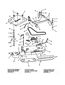 36" Mower Deck (Adjustable Height) parts for Snapper Gas Walk-Behind Mower SP520-SERIES 0 from AppliancePartsPros.com
