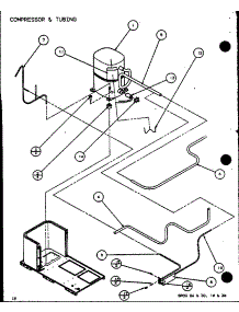 Compressor & Tubing (Spcg240451a / P9999301c) (Spcg240701a / P9999302c) (Spcg240901a / P9999303c) (Spcg300451a / P9999304c) (Spcg300701a / P9999305c) (Spcg300901a / P9999306c) parts for Amana Air Handler SPCG240451A/P9999301C from AppliancePartsPros.com