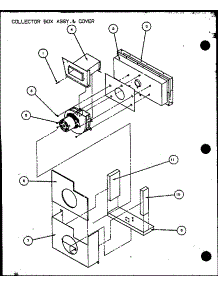 Collector Box Assy. & Cover (Spcg360451a / P9999307c) (Spcg360453a / P9999308c) (Spcg360701a / P9999309c) (Spcg360703a / P9999310c) (Spcg360901a / P9999311c) (Spcg360903a / P9999312c) parts for Amana Air Handler SPCG240451A/P9999301C from AppliancePartsPros.com
