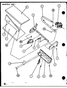 Manifold Assy. (Spcg360451a / P9999307c) (Spcg360453a / P9999308c) (Spcg360701a / P9999309c) (Spcg360703a / P9999310c) (Spcg360901a / P9999311c) (Spcg360903a / P9999312c) parts for Amana Air Handler SPCG240451A/P9999301C from AppliancePartsPros.com