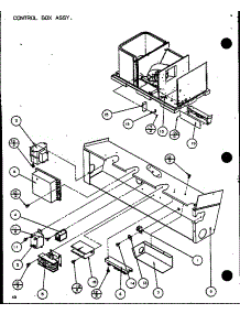 Control Box Assy. (Spcg360451a / P9999307c) (Spcg360453a / P9999308c) (Spcg360701a / P9999309c) (Spcg360703a / P9999310c) (Spcg360901a / P9999311c) (Spcg360903a / P9999312c) (Pece5a / P9850502c) parts for Amana Air Handler SPCG240451A/P9999301C from AppliancePartsPros.com