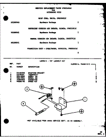 Replacement Parts Available / Parts List parts for Amana Air Handler SPCG360453A/P9999308C from AppliancePartsPros.com