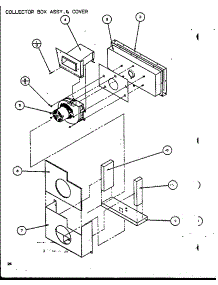 Collector Box Assy. & Cover (Spcg480901a / P9999407c) (Spcg480903a / P9999408c) (Spcg481151a / P9999409c) (Spcg481153a / P9999410c) (Spcg481351a / P9999411c) (Spcg481353a / P9999412c) parts for Amana Air Handler SPCG420901A/P9999401C from AppliancePartsPros.com