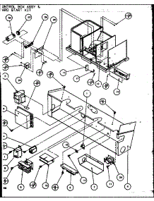 Control Box Assy. (Spcg600901a / P1107101c) (Spcg600903a / P1107102c) (Spcg601151a / P1107103c) (Spcg601153a / P1107104c) (Spcg601351a / P1107105c) (Spcg601353a / P1107106c) (Pece5a / P9850502c) (Prc3a / P9850402c) (Fadm3a / P9851002c) (Fadm3a / P9850702c) parts for Amana Air Handler SPCG420903A/P1106002C from AppliancePartsPros.com