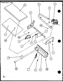 Manifold Assy. (Spcg600901a / P9999413c) (Spcg600903a / P9999414c) (Spcg601151a / P9999415c) (Spcg601153a / P9999416c) (Spcg601351a / P9999417c) (Spcg601353a / P9999418c) parts for Amana Air Handler SPCG420903A/P9999402C from AppliancePartsPros.com