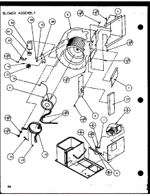 Blower Assembly (Spcg600901a / P9999413c) (Spcg600903a / P9999414c) (Spcg601151a / P9999415c) (Spcg601153a / P9999416c) (Spcg601351a / P9999417c) (Spcg601353a / P9999418c) parts for Amana Air Handler SPCG420903A/P9999402C from AppliancePartsPros.com