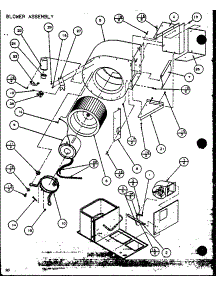 Blower Assembly (Spcg420901a / P9999401c) (Spcg420903a / P9999402c) (Spcg421151a / P9999403c) (Spcg421153a / P9999404c) parts for Amana Air Handler SPCG421153A/P9999404C from AppliancePartsPros.com
