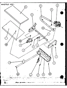 Manifold Assy. (Spcg480901a / P9999407c) (Spcg480903a / P9999408c) (Spcg481151a / P9999409c) (Spcg481153a / P9999410c) (Spcg481351a / P9999411c) (Spcg481353a / P9999412c) parts for Amana Air Handler SPCG421153A/P9999404C from AppliancePartsPros.com