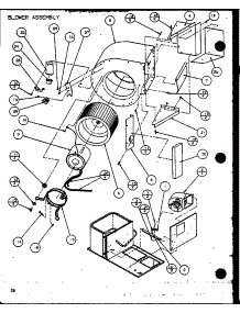 Blower Assembly (Spcg480901a / P9999407c) (Spcg480903a / P9999408c) (Spcg481151a / P9999409c) (Spcg481153a / P9999410c) (Spcg481351a / P9999411c) (Spcg481353a / P9999412c) parts for Amana Air Handler SPCG421153A/P9999404C from AppliancePartsPros.com