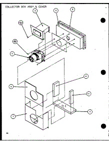 Collector Box Assy. & Cover (Spcg600901a / P9999413c) (Spcg600903a / P9999414c) (Spcg601151a / P9999415c) (Spcg601153a / P9999416c) (Spcg601351a / P9999417c) (Spcg601353a / P9999418c) parts for Amana Air Handler SPCG480903A/P9999408C from AppliancePartsPros.com