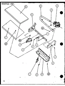 Manifold Assy. (Spcg420901a / P9999401c) (Spcg420903a / P9999402c) (Spcg421151a / P9999403c) (Spcg421153a / P9999404c) parts for Amana Air Handler SPCG600901A/P9999413C from AppliancePartsPros.com