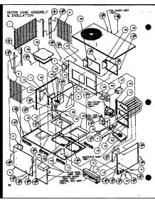 Outer Case Assembly & Insulation (Spcg600901a / P9999413c) (Spcg600903a / P9999414c) (Spcg601151a / P9999415c) (Spcg601153a / P9999416c) (Spcg601351a / P9999417c) (Spcg601353a / P9999418c) parts for Amana Air Handler SPCG600901A/P9999413C from AppliancePartsPros.com
