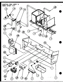 Control Box Assy & Hard Start Kit (Spcg600901a / P9999413c) (Spcg600903a / P9999414c) (Spcg601151a / P9999415c) (Spcg601153a / P9999416c) (Spcg601351a / P9999417c) (Spcg601353a / P9999418c) (Pece5a / P9850502c) (Prc5a / P9850402c) (Fadm5a / P9851002c) (Fads5a / P9850702c) parts for Amana Air Handler SPCG600901A/P9999413C from AppliancePartsPros.com