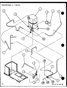 Compressor & Tubing (Spcg600901a / P9999413c) (Spcg600903a / P9999414c) (Spcg601151a / P9999415c) (Spcg601153a / P9999416c) (Spcg601351a / P9999417c) (Spcg601353a / P9999418c) parts for Amana Air Handler SPCG600903A/P9999414C from AppliancePartsPros.com
