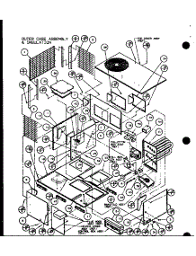 Outer Case Assembly & Insulation (Spcg420901a / P1106001c) (Spcg420903a / P1106002c) (Spcg421151a / P1106003c) (Spcg421153a / P1106004c) (Spcg480901a / P1106005c) (Spcg480903a / P1106006c) (Spcg481151a / P1106007c) (Spcg481153a / P1106008c) (Spcg481351a / P1106009c) (Spcg4 parts for Amana Air Handler SPCG601151A/P1107103C from AppliancePartsPros.com