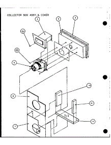 Collector Box Assy. & Cover (Spcg420901a / P1106001c) (Spcg420903a / P1106002c) (Spcg421151a / P1106003c) (Spcg421153a / P1106004c) (Spcg480901a / P1106005c) (Spcg480903a / P1106006c) (Spcg481151a / P1106007c) (Spcg481153a / P1106008c) (Spcg481351a / P1106009c) (Spcg481353 parts for Amana Air Handler SPCG601151A/P1107103C from AppliancePartsPros.com