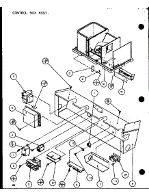 Control Box Assy. (Spcg420901a / P1106001c) (Spcg420903a / P1106002c) (Spcg421151a / P1106003c) (Spcg421153a / P1106004c) (Spcg480901a / P1106005c) (Spcg480903a / P1106006c) (Spcg481151a / P1106007c) (Spcg481153a / P1106008c) (Spcg481351a / P1106009c) (Spcg481353a / P1106010 parts for Amana Air Handler SPCG601151A/P1107103C from AppliancePartsPros.com