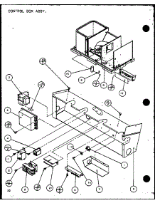 Control Box Assy. (Spcg420901a / P9999401c) (Spcg420903a / P9999402c) (Spcg421151a / P9999403c) (Spcg421153a / P9999404c) parts for Amana Air Handler SPCG601351A/P9999417C from AppliancePartsPros.com