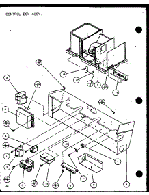 Control Box Assy. (Spcg480901a / P9999407c) (Spcg480903a / P9999408c) (Spcg481151a / P9999409c) (Spcg481153a / P9999410c) (Spcg481351a / P9999411c) (Spcg481353a / P9999412c) parts for Amana Air Handler SPCG601353A/P9999418C from AppliancePartsPros.com