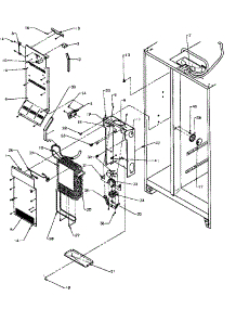 Evaporator & Air Handling (Spd22nl / P1181306wl) (Spd22nw / P1181306ww) parts for Amana Side-By-Side Refrigerator SPD22NL-P1181306WL from AppliancePartsPros.com
