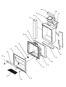 Ice And Water Cavity (Spd22nl / P1181306wl) (Spd22nw / P1181306ww) parts for Amana Side-By-Side Refrigerator SPD22NL-P1181306WL from AppliancePartsPros.com