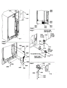 Cabinet Back parts for Amana Side-By-Side Refrigerator SPD26VW-P1315210WW from AppliancePartsPros.com