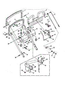 Loop Handle / Control parts for Snapper Gas Walk-Behind Mower SPL140KW from AppliancePartsPros.com