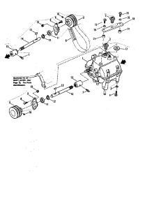 Transmission Drive parts for Snapper Gas Walk-Behind Mower SPP140KH from AppliancePartsPros.com