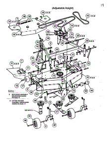 48" & 52" Mower Deck parts for Snapper Gas Walk-Behind Mower SPP140KH from AppliancePartsPros.com