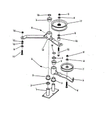 Deck Idler (52" Deck) parts for Snapper Gas Walk-Behind Mower SPP90KW from AppliancePartsPros.com