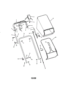 Handles / Controls parts for Snapper Gas Walk-Behind Mower SPV22675HW (7800190) from AppliancePartsPros.com