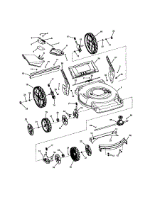 Deck parts for Snapper Gas Walk-Behind Mower SPV22675HW (7800190) from AppliancePartsPros.com