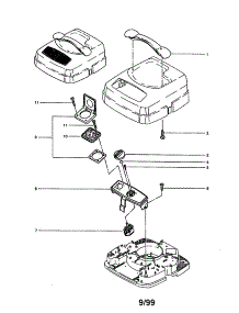 Sq10gallon Handle parts for Wap Vacuum SQ10GALLON from AppliancePartsPros.com