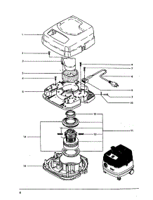 Sq10gallon Motor parts for Wap Vacuum SQ10GALLON from AppliancePartsPros.com