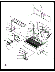 Machine Compartment parts for Amana Side-By-Side Refrigerator SQ22NBW-P1162705WW from AppliancePartsPros.com