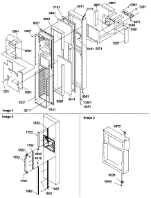 Freezer Door parts for Amana Side-By-Side Refrigerator SQD25TL-P1190427WL from AppliancePartsPros.com