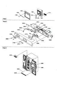 Dispenser Cover / Elect. Brkt. Assy. parts for Amana Side-By-Side Refrigerator SQD26VW-P1315203WW from AppliancePartsPros.com