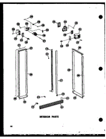 Interior Parts (Sr25w-C / P60340-43Wc) (Sr25w / P60340-43W) (Sr25w-Ag / P60340-43Wg) (Sr25w-A / P60340-43Wa) (Sd25w-C / P60340-51Wc) (Sd25w / P60340-51W) (Sd25w-Ag / P60340-51Wg) (Sd25w-A / P60340-51Wa) (Sr22w-Ag / P60340-45Wg) (Sr22w / P60340-45W) (Sr22w-A / P60340-45Wa) (Sr2 parts for Amana Side-By-Side Refrigerator SR17W-P60340-67W from AppliancePartsPros.com