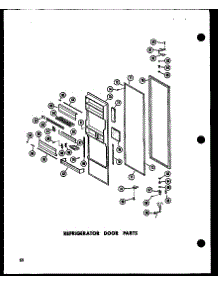 Refrigerator Door Parts (Esr17n / P60230-3W) (Esr17n-Ag / P60230-3Wg) (Esr17n-C / P60230-3Wc) (Esr17n-A / P60230-3Wa) (Esr22n-A / P60230-10Wa) (Esr22n-C / P60230-10Wc) (Esr22n-Ag / P60230-10Wg) (Esr22n / P60230-10W) (Sr25n-1-C / P60230-81Wc) (Sr25n-1-A / P60230-81Wa) (Sr25n- parts for Amana Side-By-Side Refrigerator SR19N-1-A-P60230-68WA from AppliancePartsPros.com