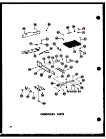 Compressor Parts (Sr25w-C / P60340-43Wc) (Sr25w / P60340-43W) (Sr25w-Ag / P60340-43Wg) (Sr25w-A / P60340-43Wa) (Sd25w-C / P60340-51Wc) (Sd25w / P60340-51W) (Sd25w-Ag / P60340-51Wg) (Sd25w-A / P60340-51Wa) (Sr22w-Ag / P60340-45Wg) (Sr22w / P60340-45W) (Sr22w-A / P60340-45Wa) (S parts for Amana Side-By-Side Refrigerator SR19W-P60340-48W from AppliancePartsPros.com