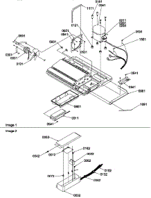 Machine Compartment parts for Amana Side-By-Side Refrigerator SR20TL-P1190102WL from AppliancePartsPros.com