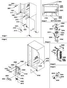 Drain Systems, Rollers, And Evaporator Assy parts for Amana Side-By-Side Refrigerator SR520SW-P1183002WW from AppliancePartsPros.com
