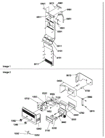 Control Assy parts for Amana Side-By-Side Refrigerator SR520SW-P1183002WW from AppliancePartsPros.com